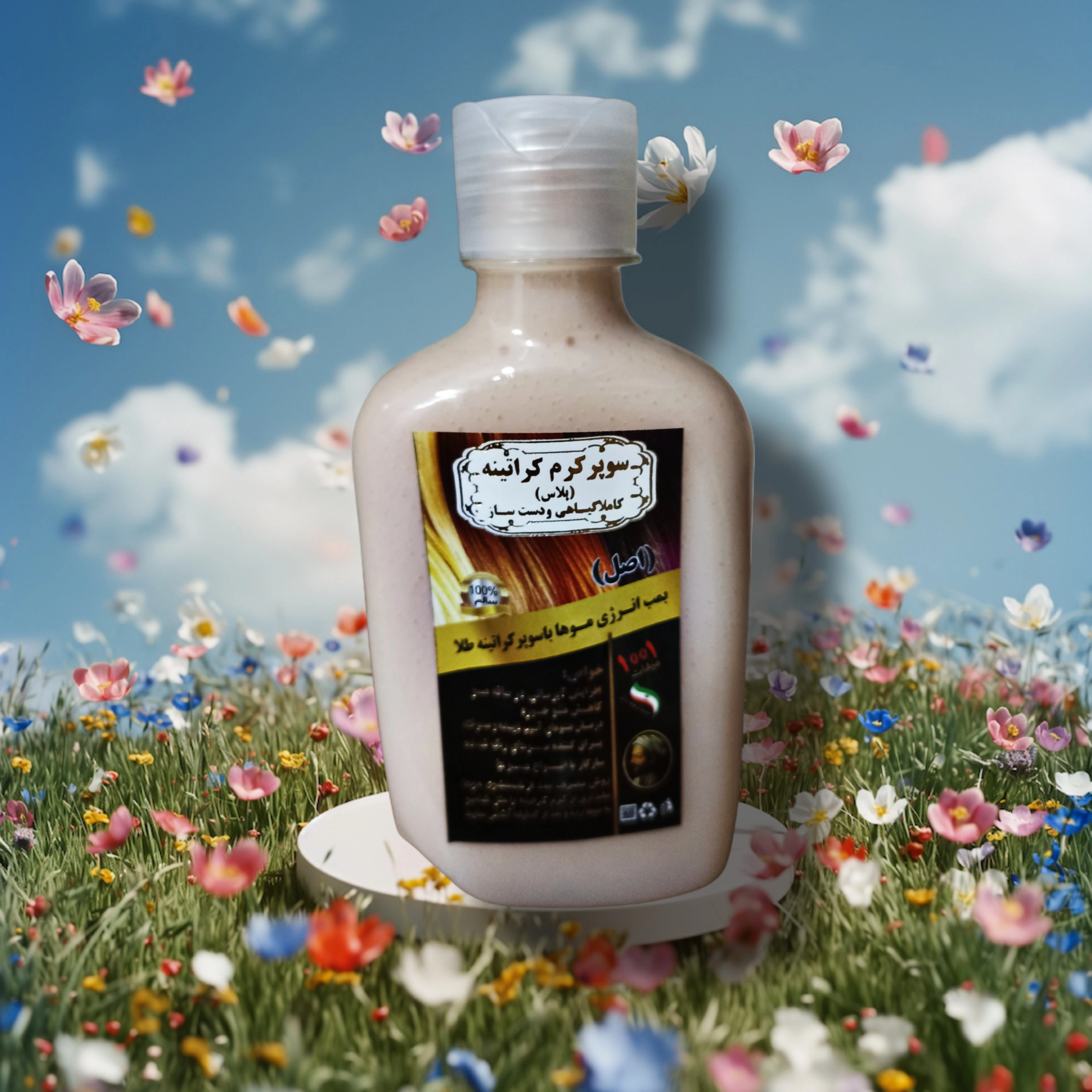 کرم کراتین گیاهی